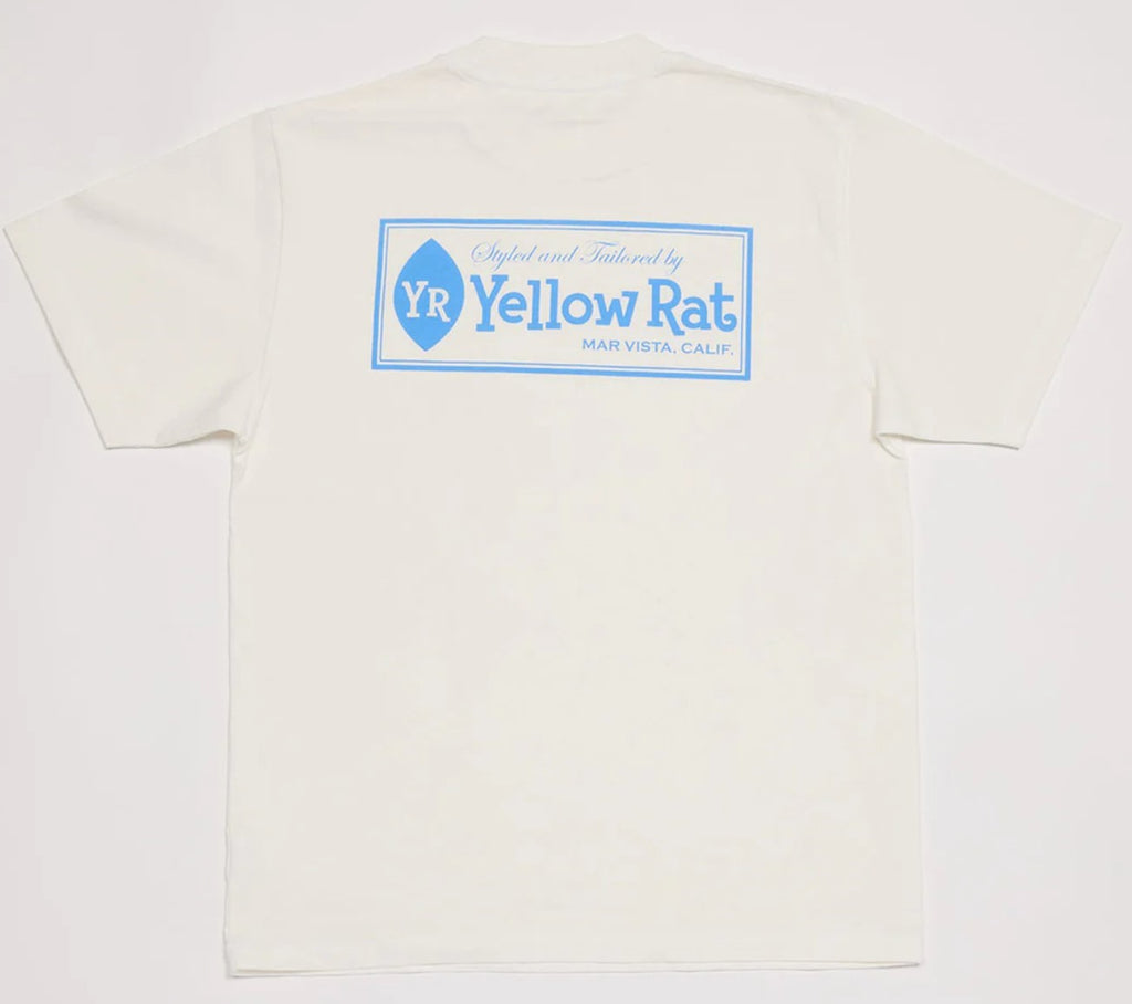 Classic Box T-shirt (White) /  YELLOW RAT PRODUCTIONS