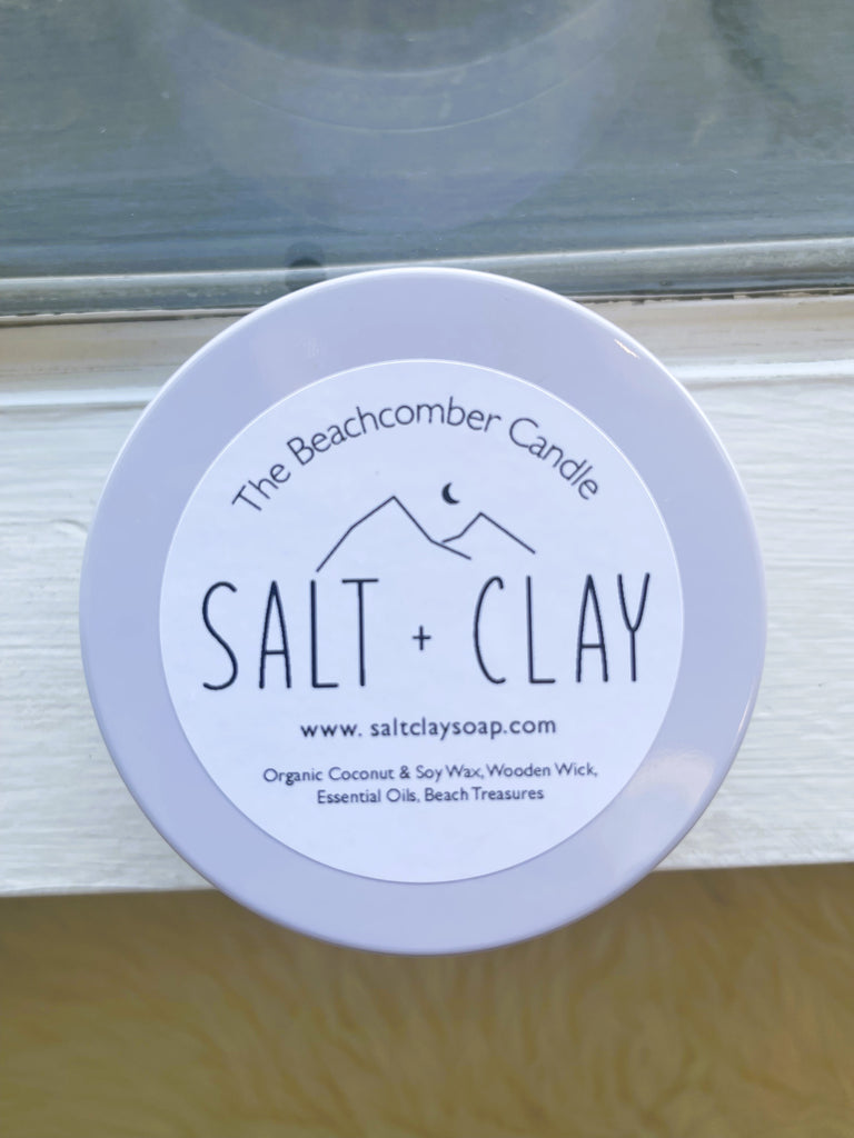 Beachcomber Candle - Salt + Clay