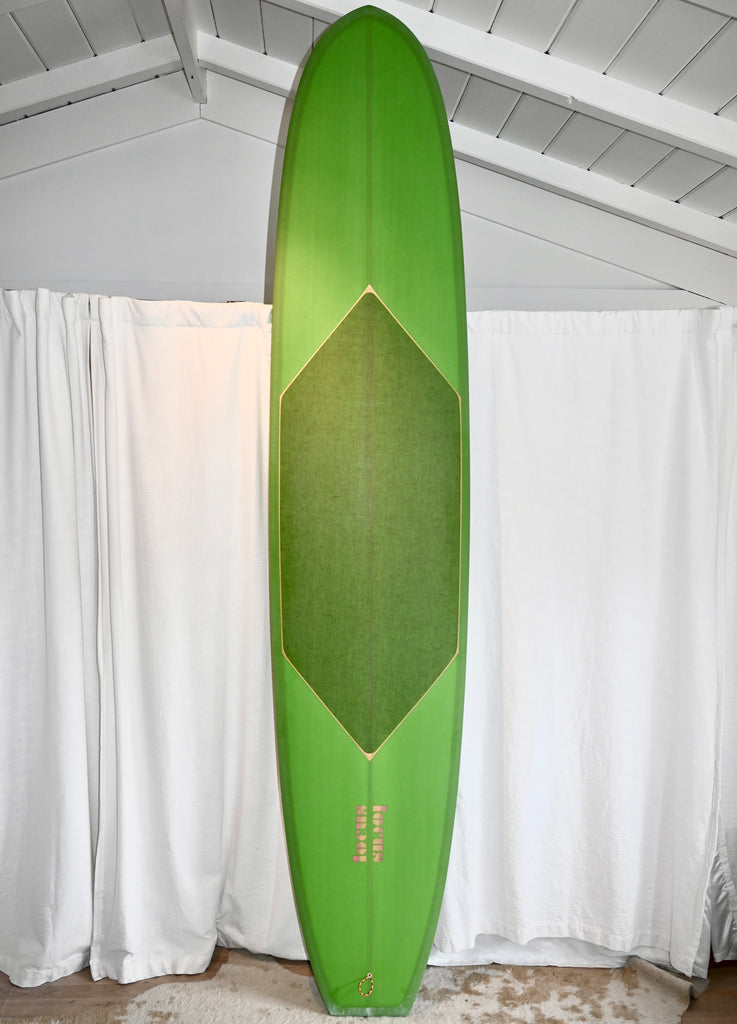Locus Surfboards By Tyler Hopkins 9’6” Simple Swine w/ Wood Fins