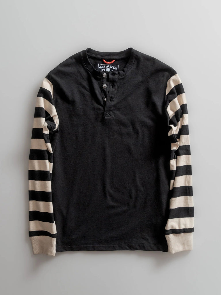 Motor Henley - Black - Iron & Resin
