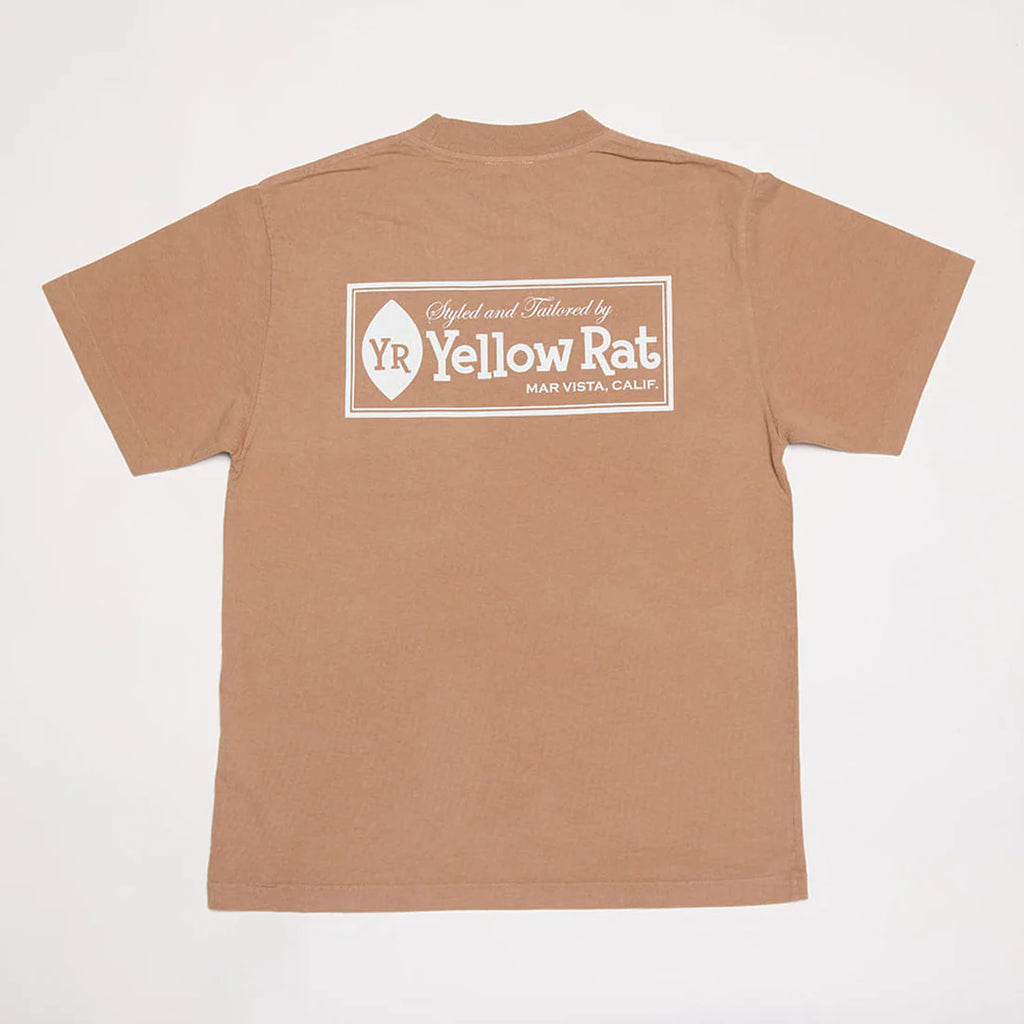 Classic Box T-shirt (Taupe) /  YELLOW RAT PRODUCTIONS
