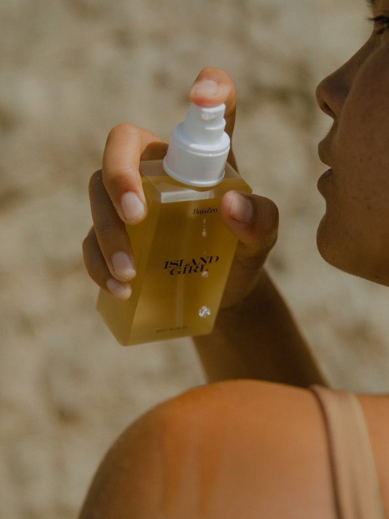 Island Girl Body Glow Oil - Baja Zen