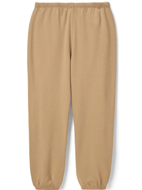 Johnny Jogger French Terry Sweatpants - Suede - Perfect White Tee