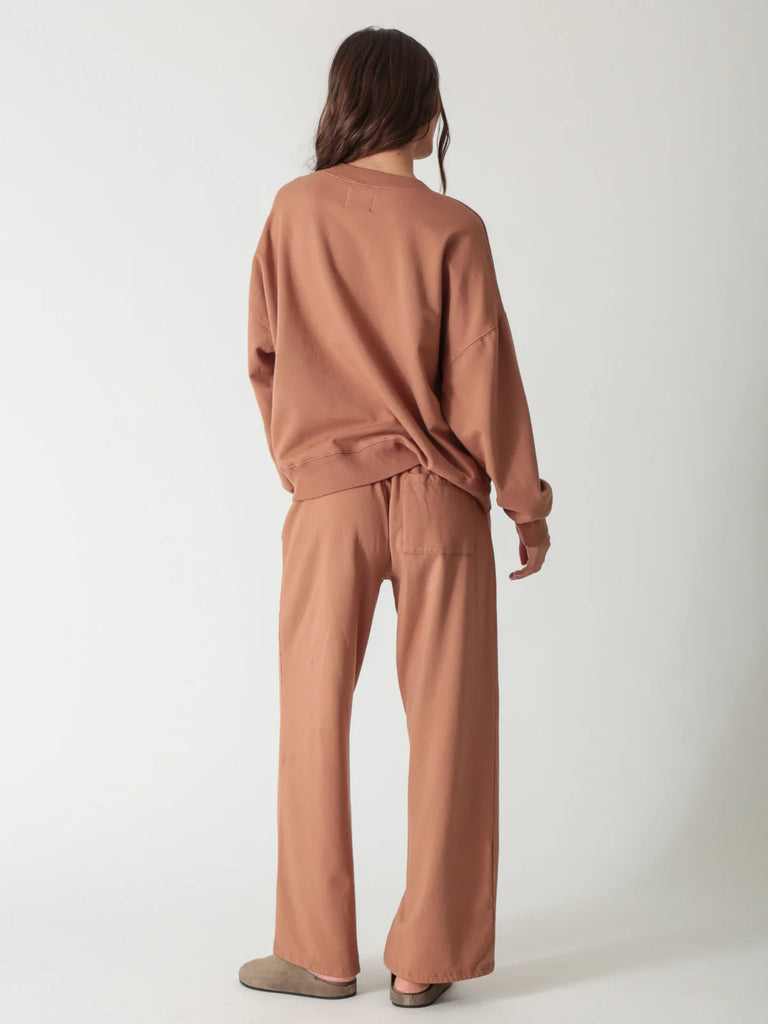 Wylie Sweatpants - Chestnut - Electric & Rose