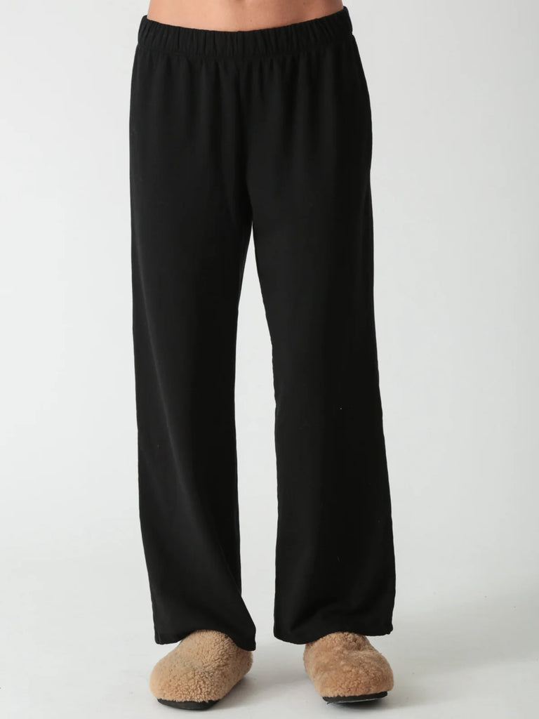 Wylie Sweatpants - Onyx Black - Electric & Rose