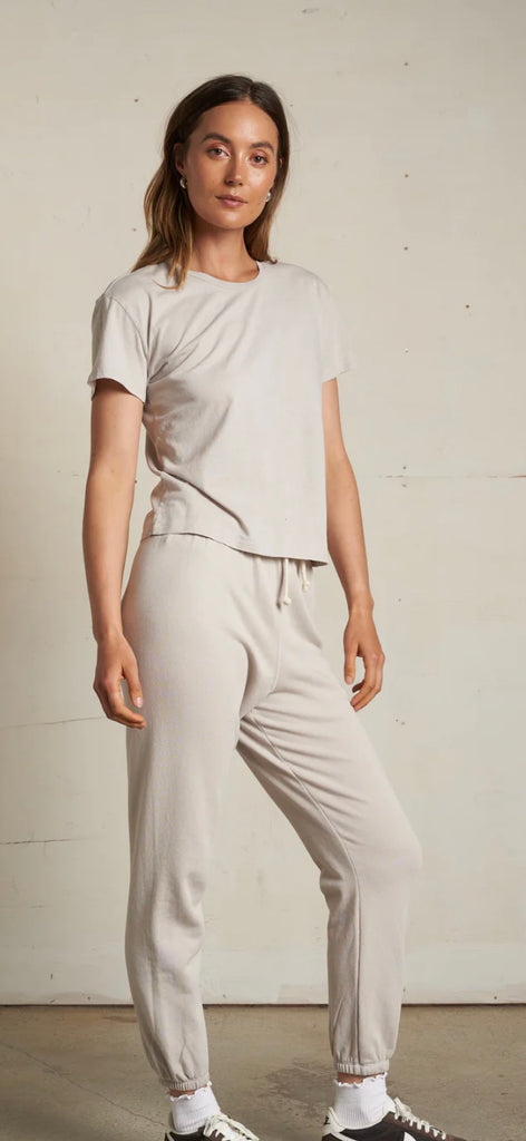 Harley Tee- Silver - Perfect White Tee