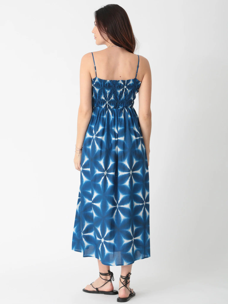 Camilla Dress - Shibori Print (by Electric Rose)