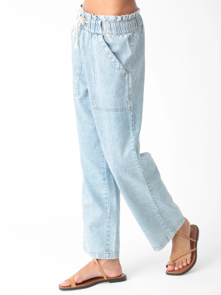 Easy Pant - Denim Sky Blue (by Electric Rose)