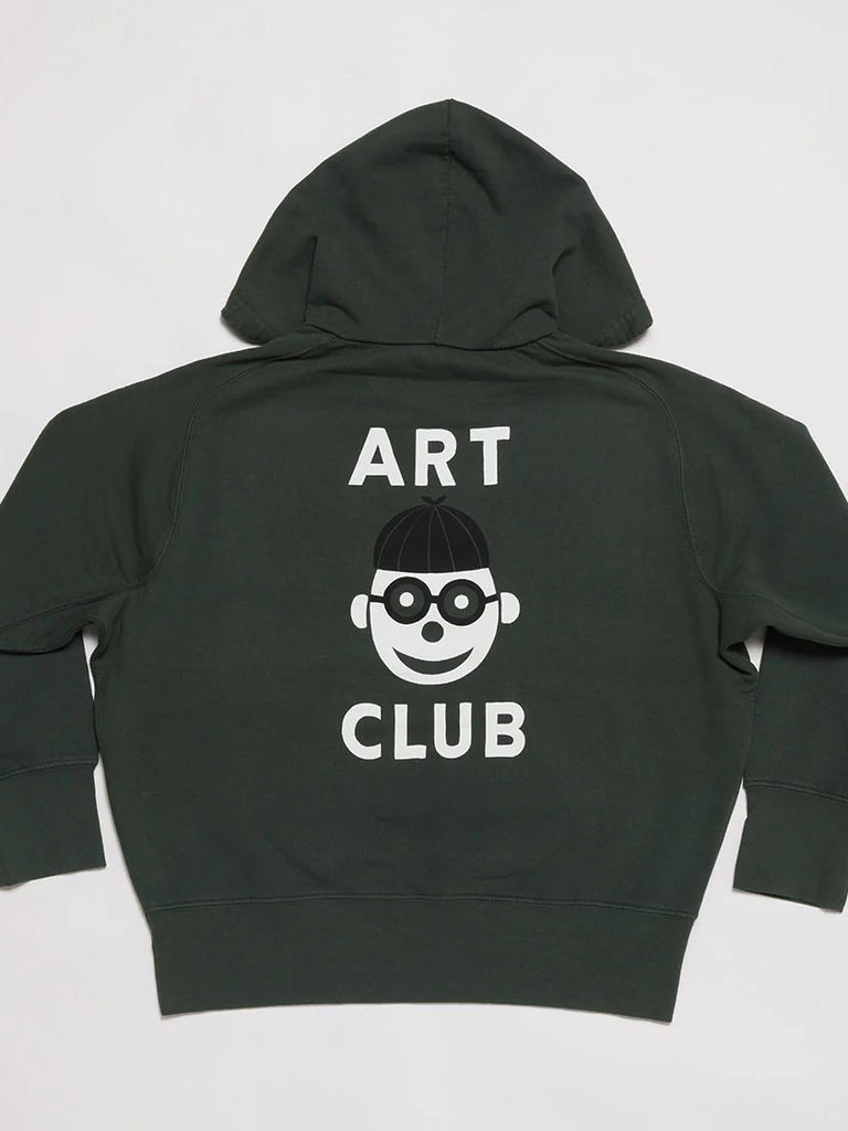 Art Club Hoodie - Forest Green / YELLOW RAT PRODUCTIONS,