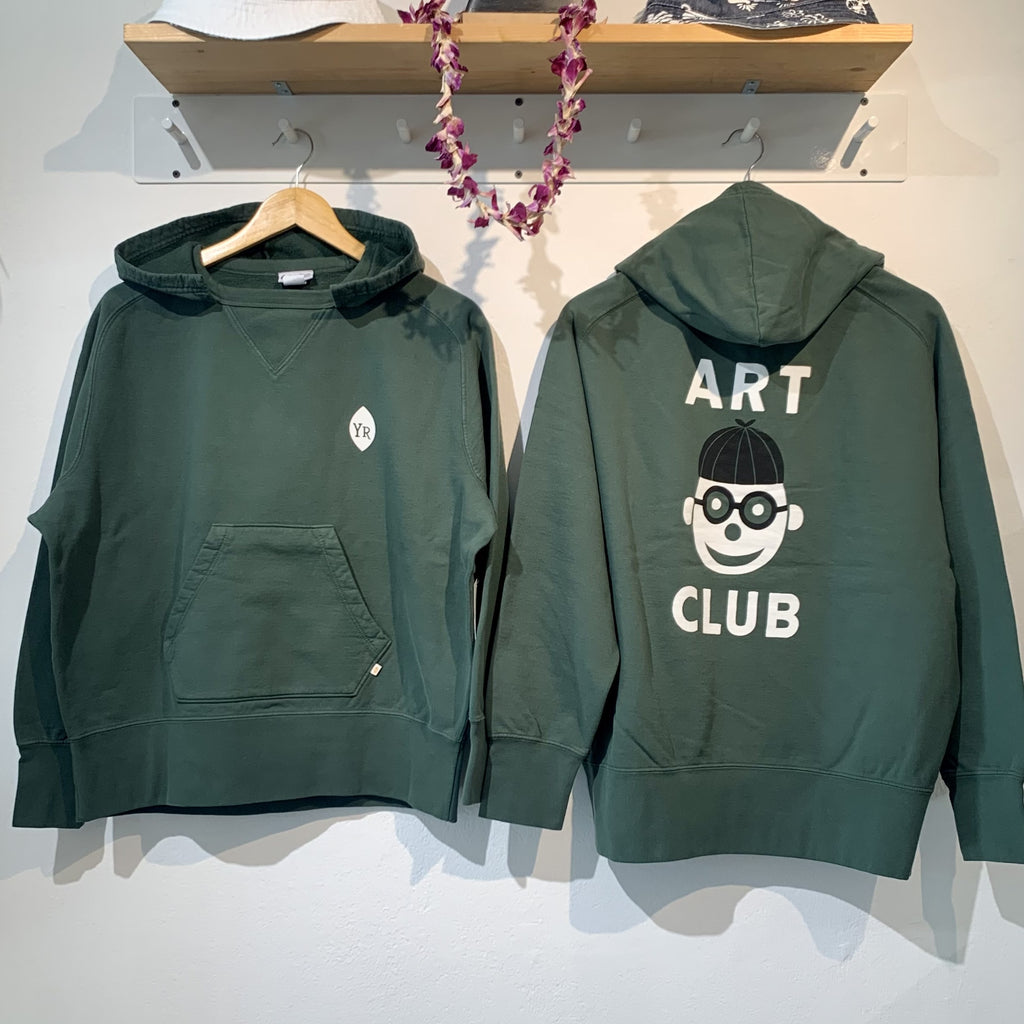 Art Club Hoodie - Forest Green / YELLOW RAT PRODUCTIONS,