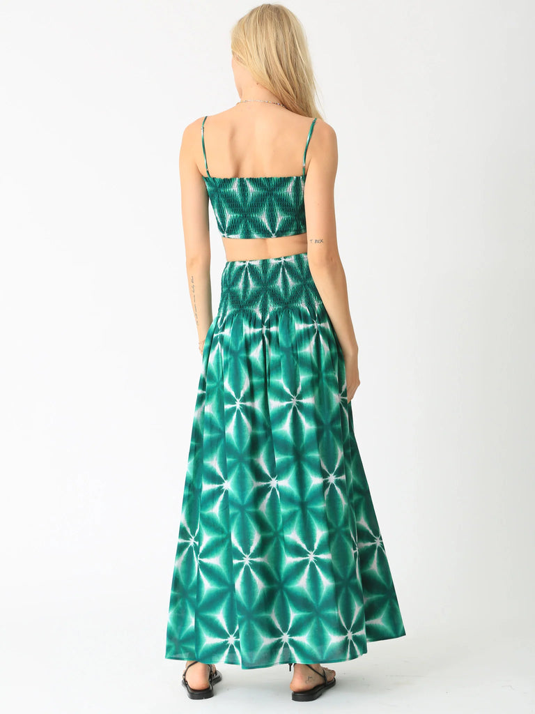 Jaylin Top - Shamrock Green Shibori (by Electric Rose)