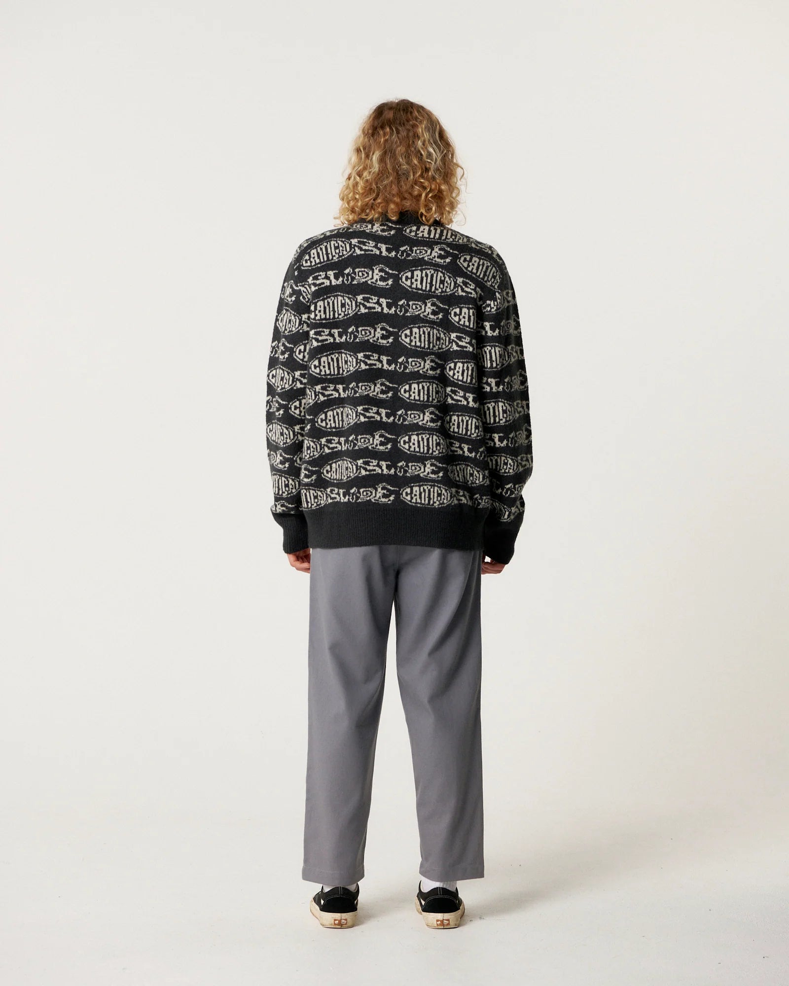 Madness Crew Knit Sweater - Black - Critical Slide | OCN Culture