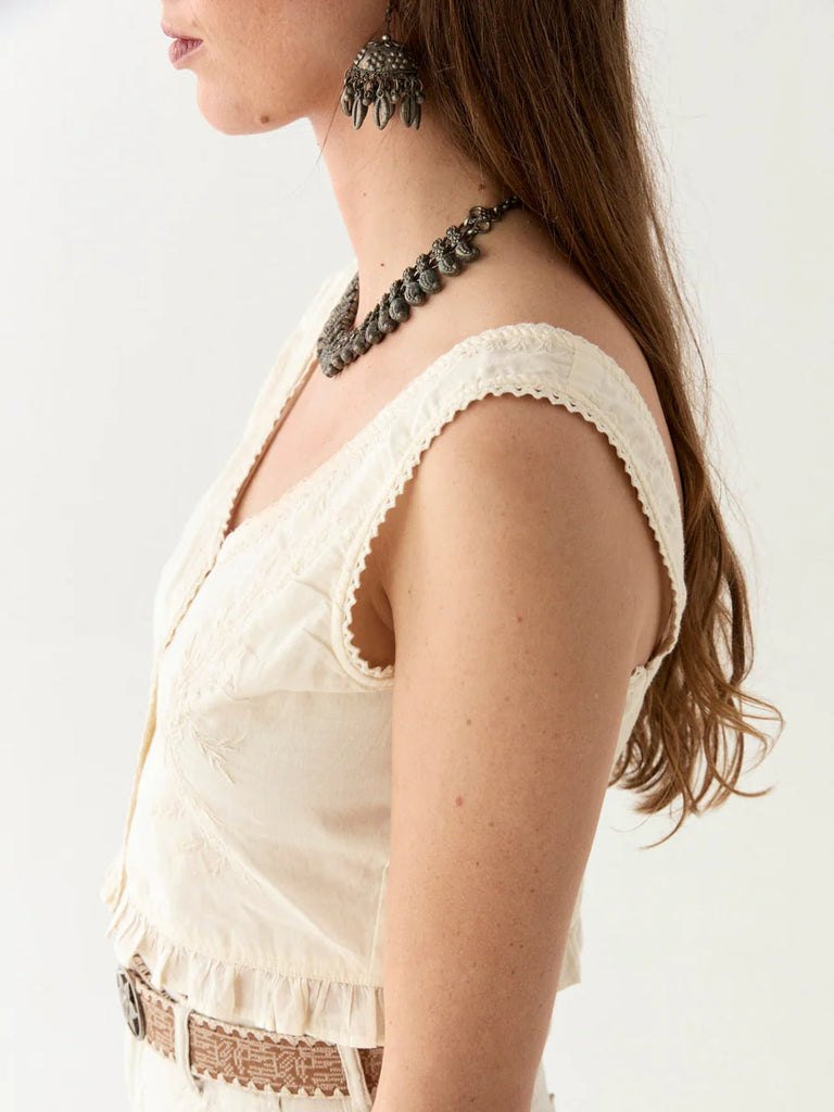 Meg Blouse - March Sisters - Ivory - by Maison Hotel
