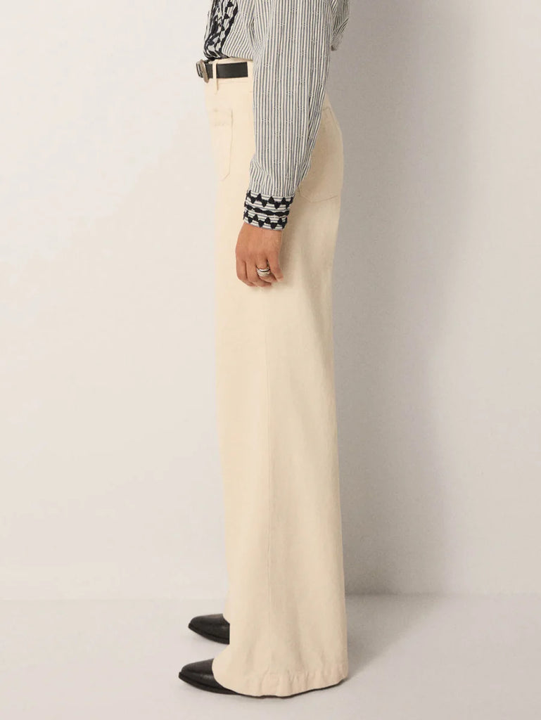 Hamlet Pant - Maxton Ecru - Maison Hotel