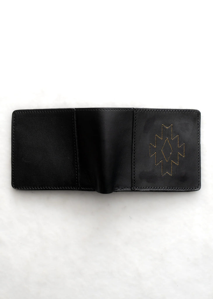 Santa Fe Leather Wallet - Iron & Resin