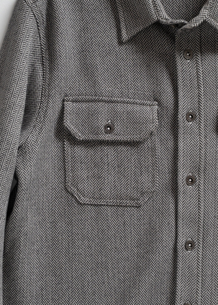 Herringbone Shiff Shirt - Iron & Resin