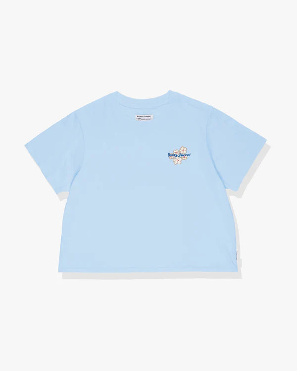 SCRIPT WOMEN'S TEE - Mountain Spring Blue  / Banks Journal