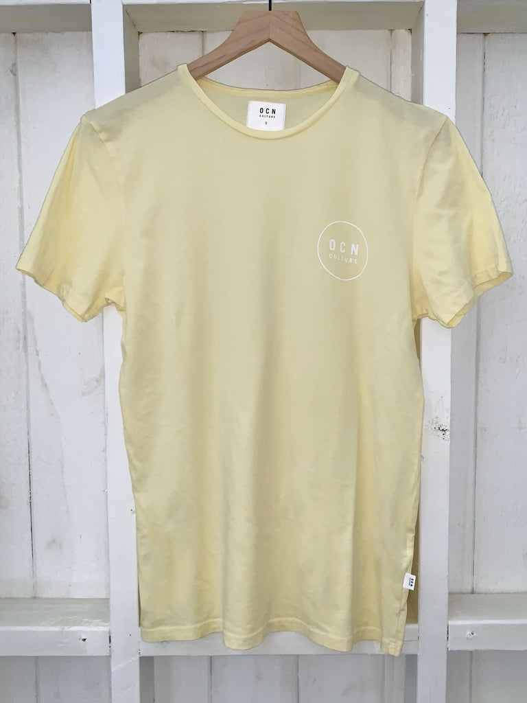 Organic T-Shirt (BUTTER) / OCN Culture Legacy Logo