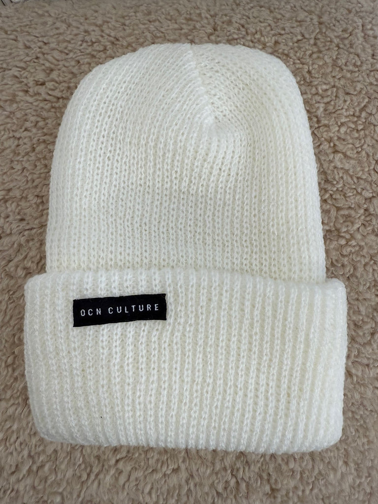 OCN Rolled Cuff Beanie - Coconut