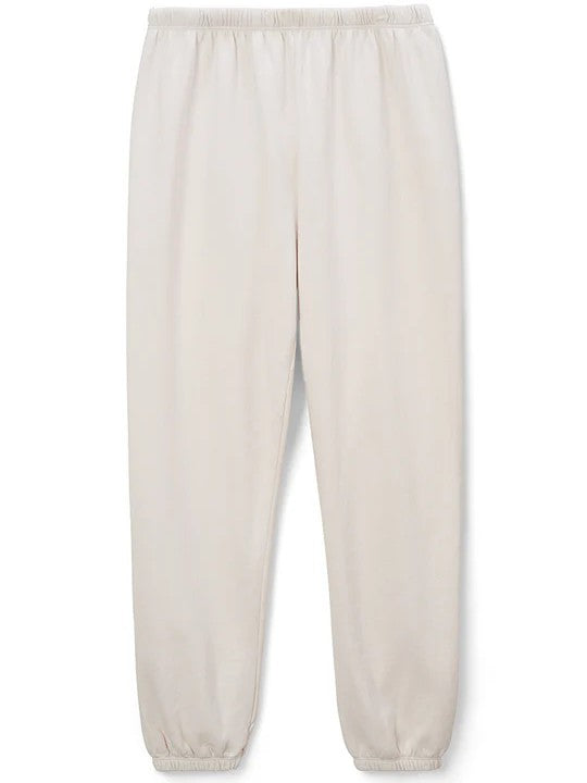 Johnny french terry sweatpants - Sugar - Perfect White Tee