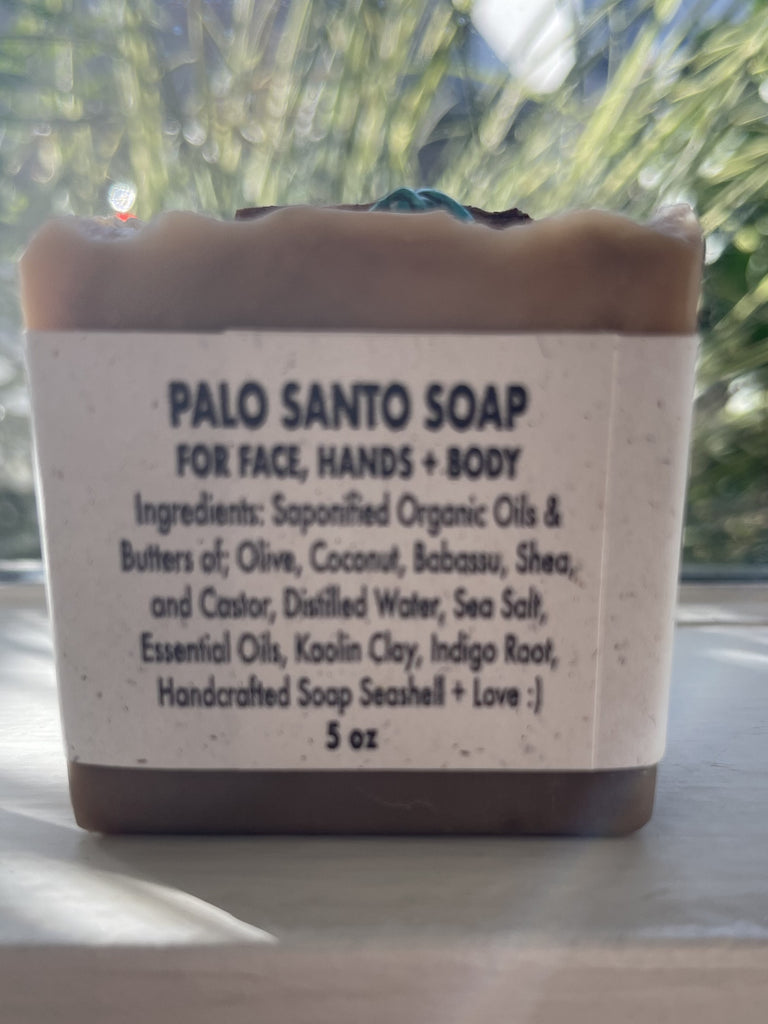 Palo Santo Soap ~  With Sea Clay - Salt + Clay