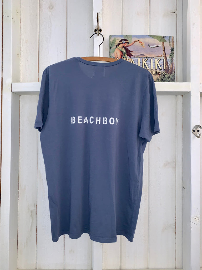 Organic T-Shirt - FADED NAVY / BEACHBOY  - OCN Culture