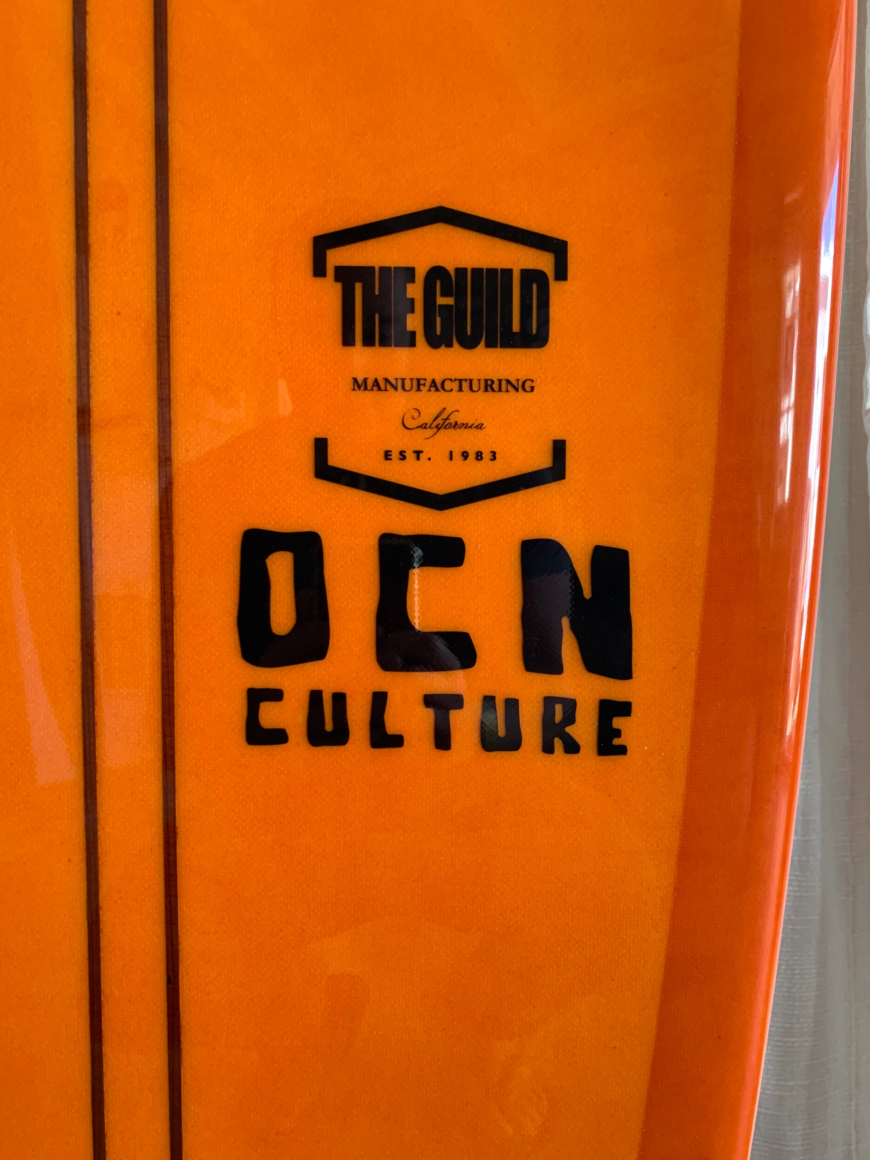 The Guild OCN Culture Longboard Surfboard 9'8” Kookling