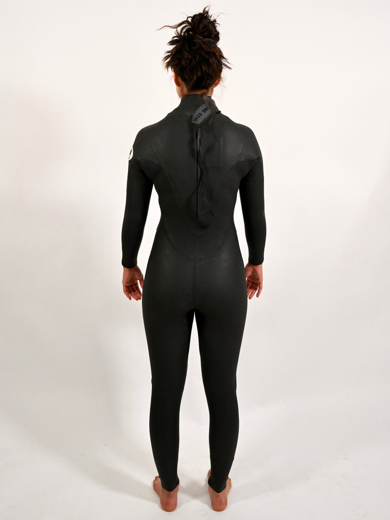 Womens The Mod Retro Wetsuit - Smooth Skin 3MM Black