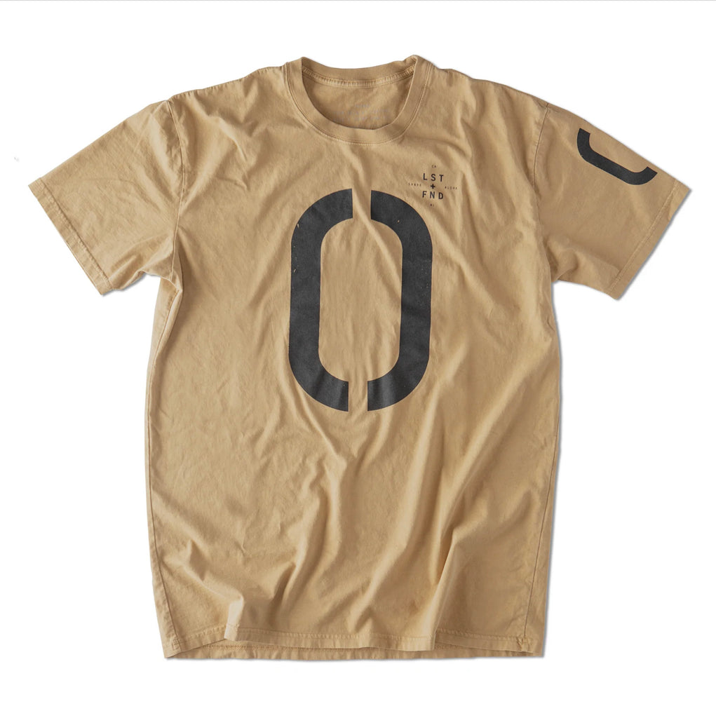 "0" COMPETITION T - 1968 MUSTARD YELLOW FADE / LXST & FOUND