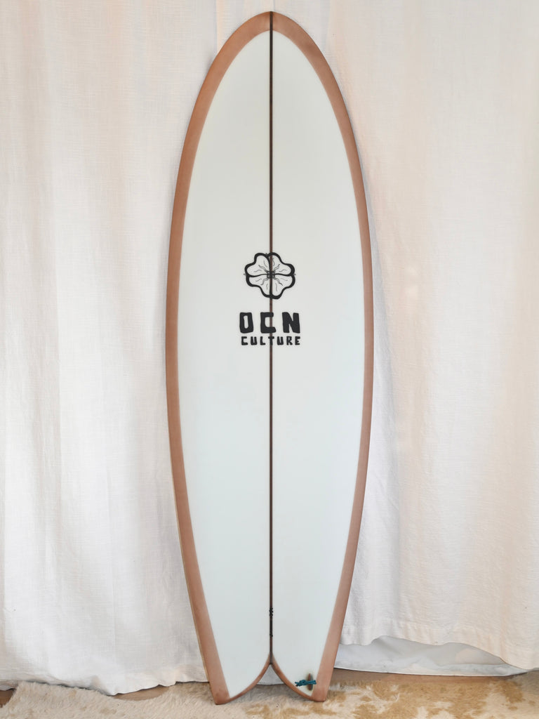 TVM Surfboards By Trey Martinho 5’9” Fish w/ Wood Fins