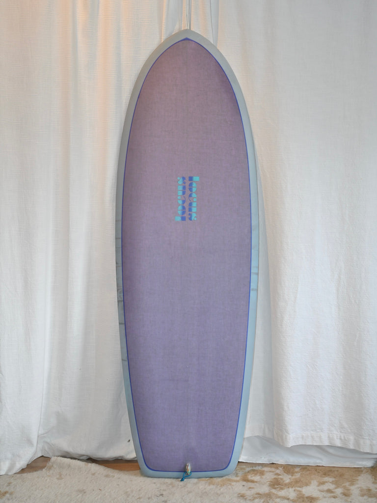 Locus Surfboards By Tyler Hopkins 5’8” MSB w/ Wood Fins